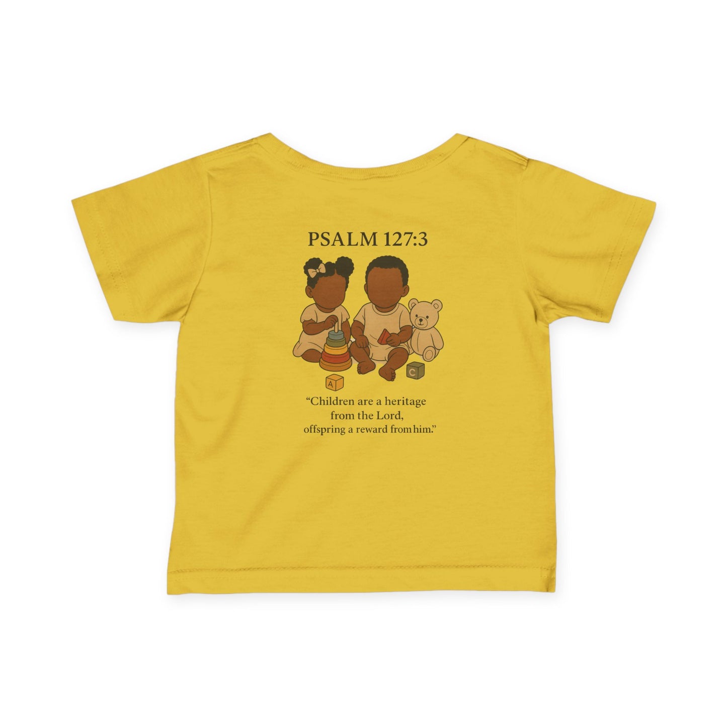 Kids Tee - PSALM 127:3 Christian Streetwear