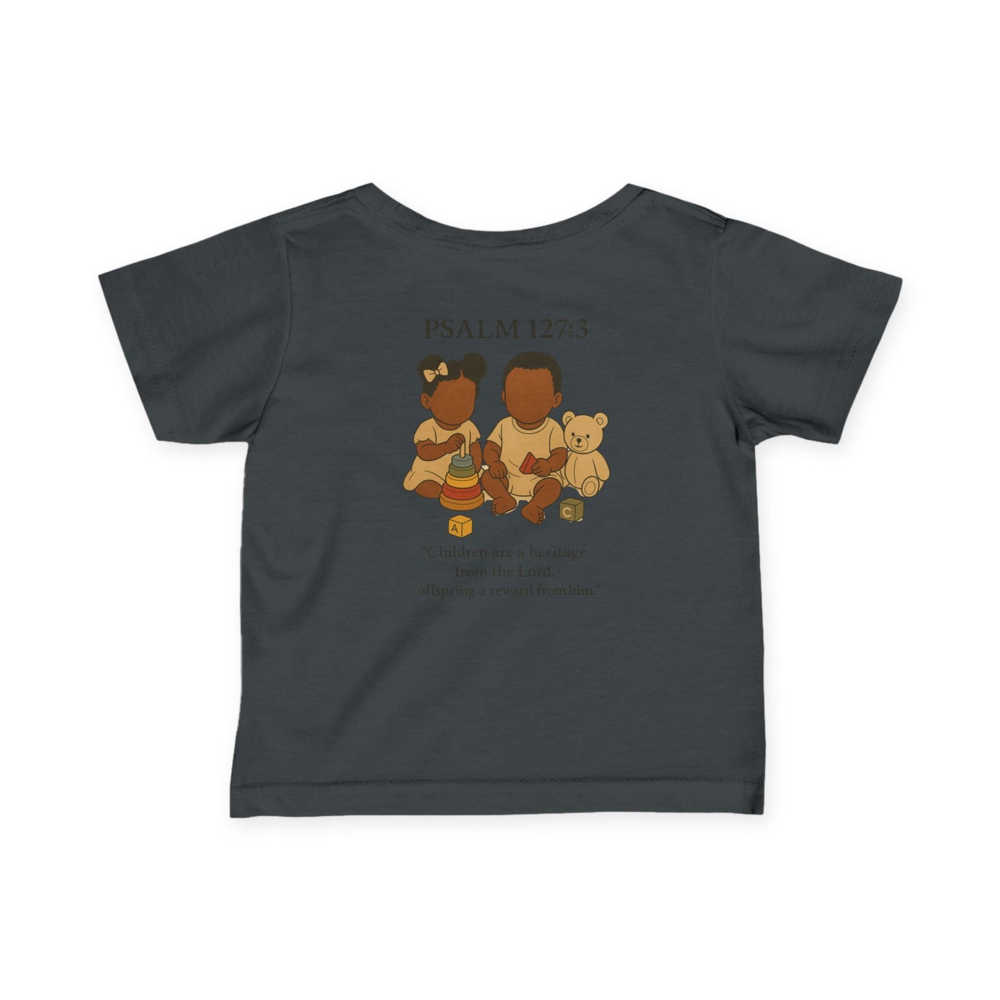Kids Tee - PSALM 127:3 Christian Streetwear