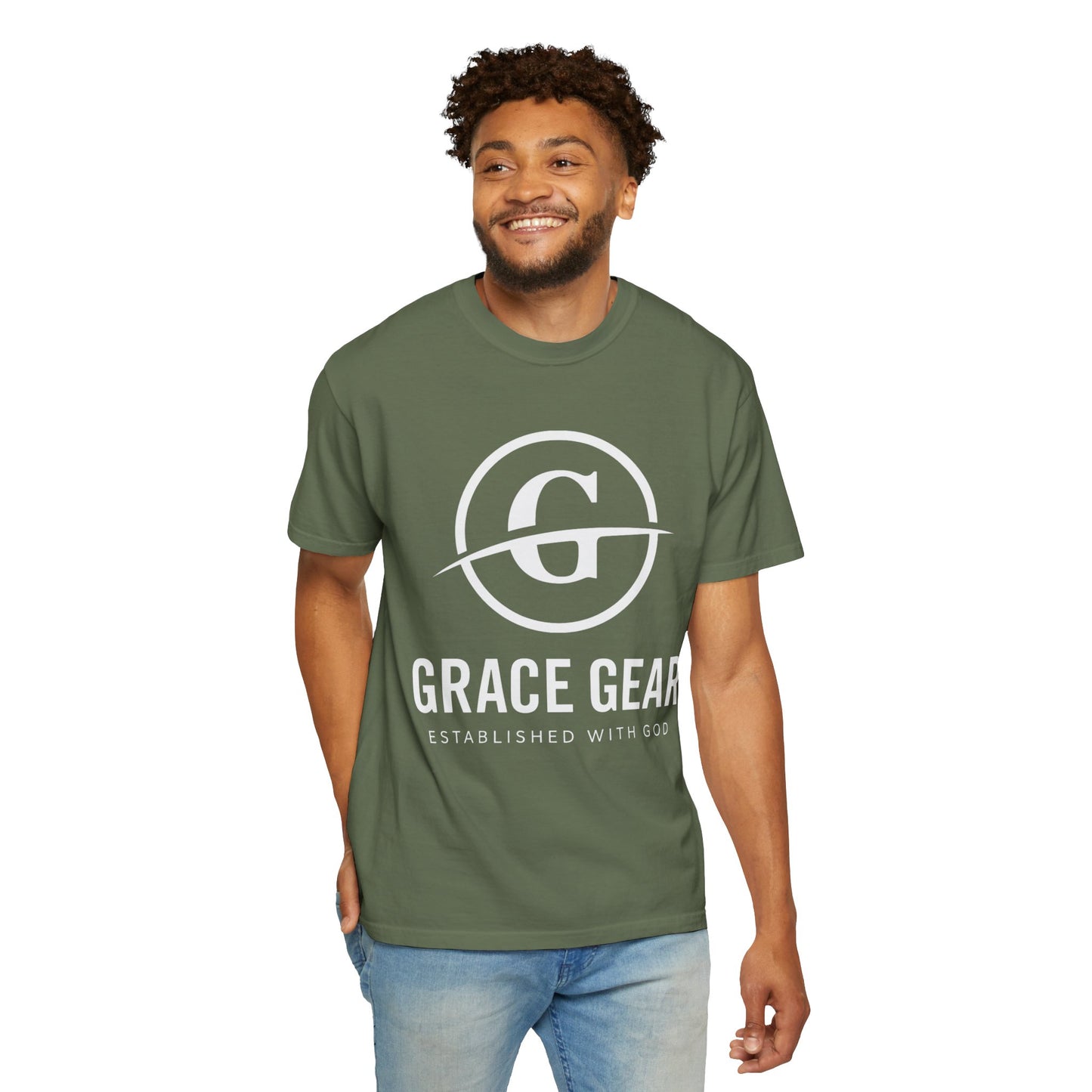 Grace Gear Standard T-Shirt (White Print)