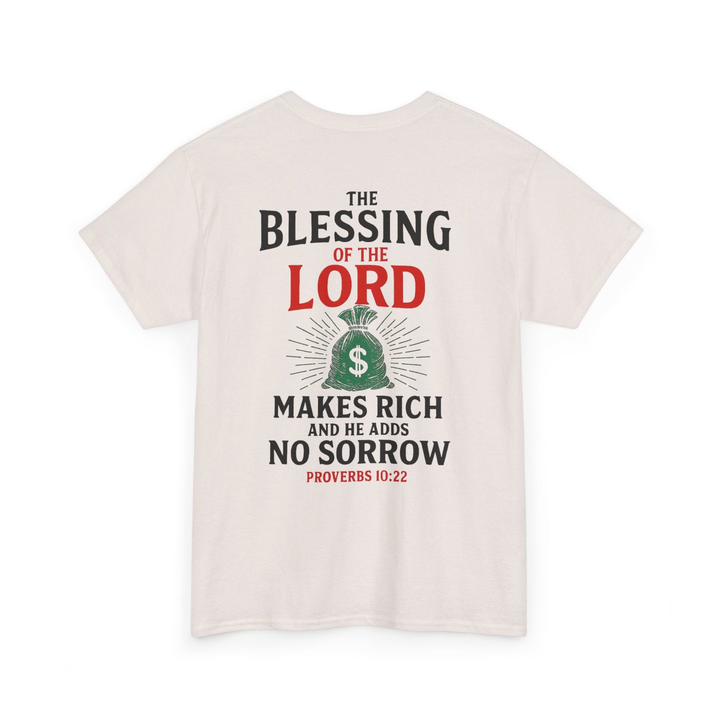 Proverbs 10:22 Graphic T-Shirt