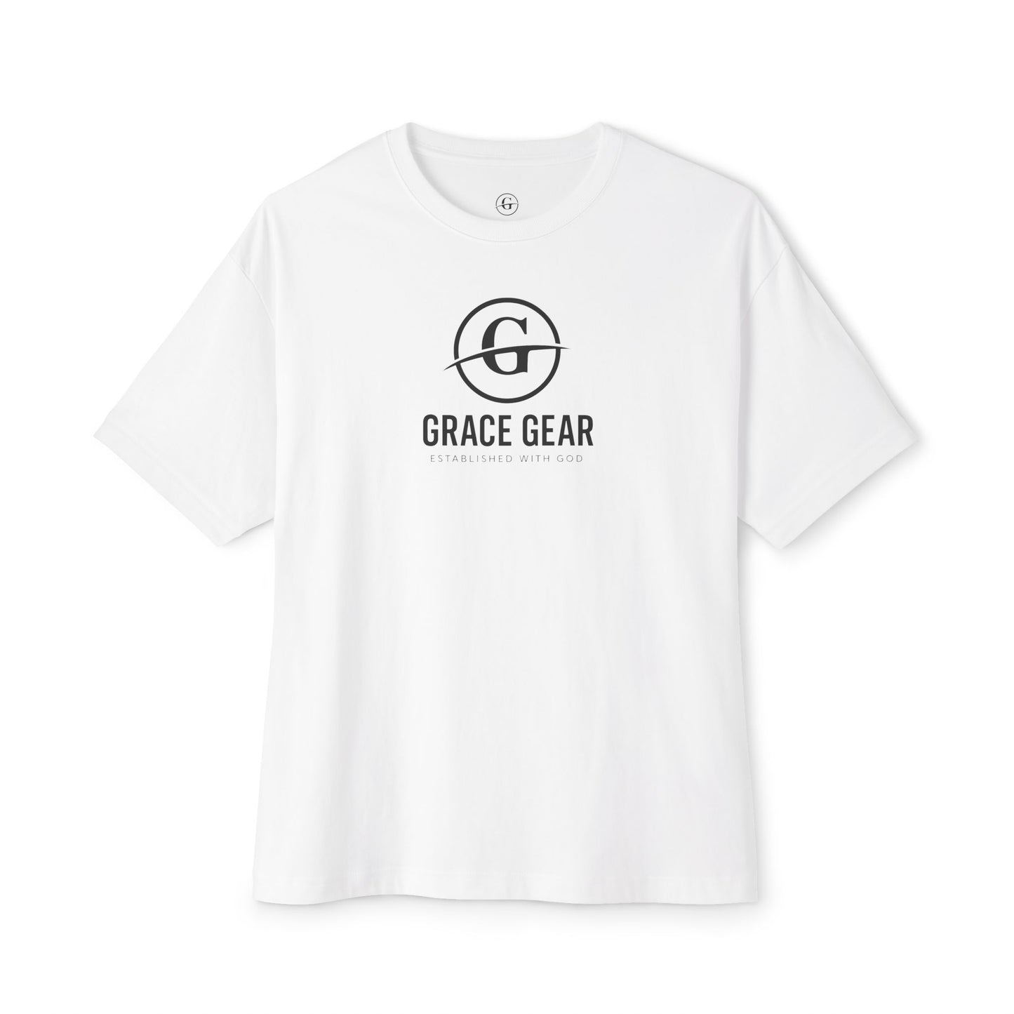Grace Gear Oversized T-Shirt (Black Print)