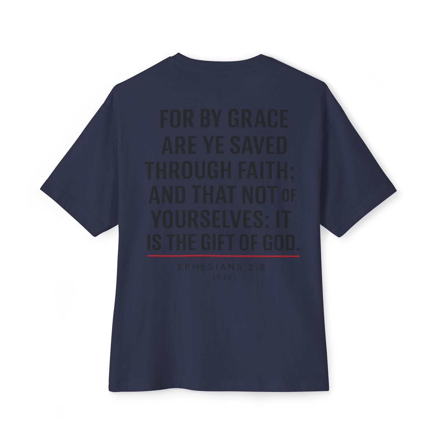 Grace Gear Oversized T-Shirt (Black Print)