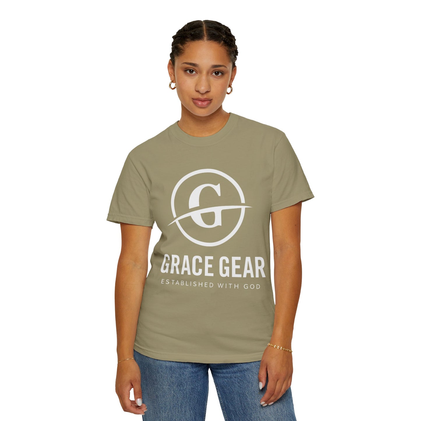 Grace Gear Standard T-Shirt (White Print)