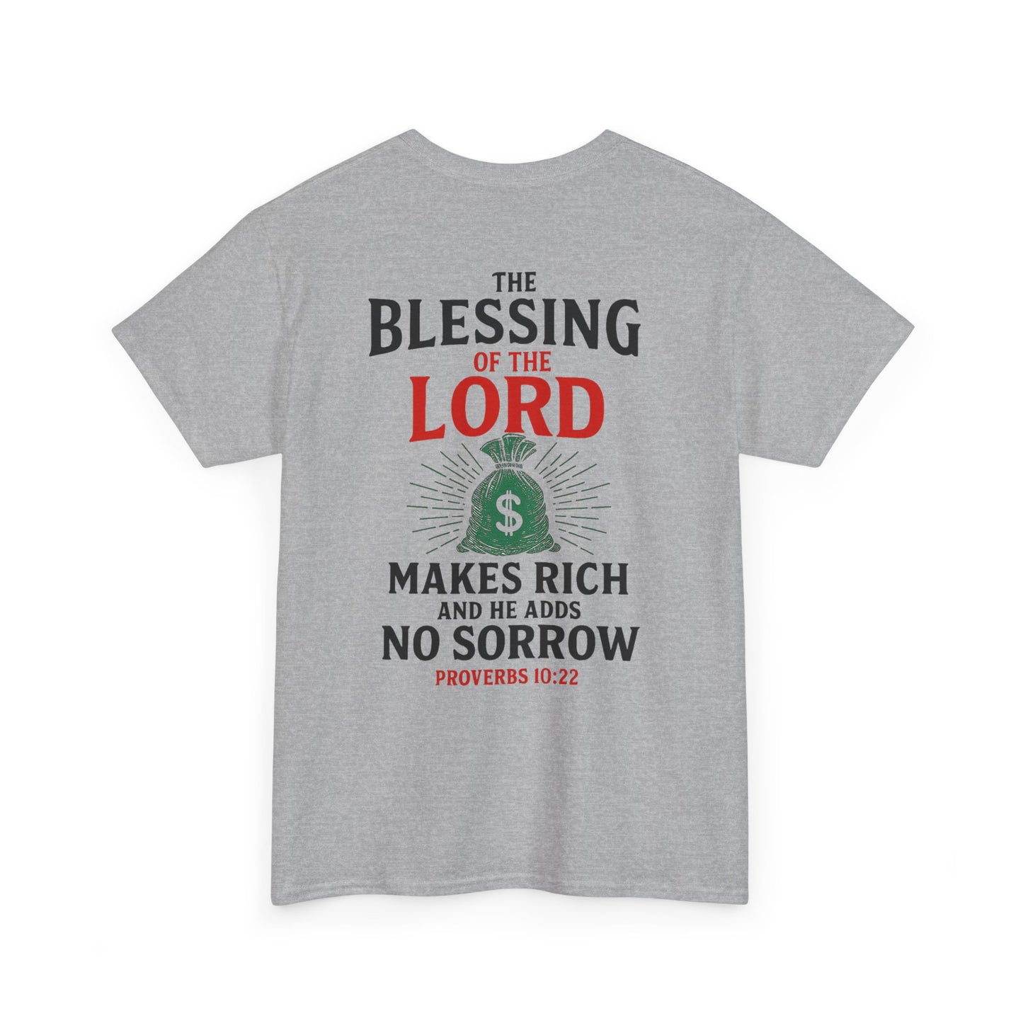 Proverbs 10:22 Graphic T-Shirt