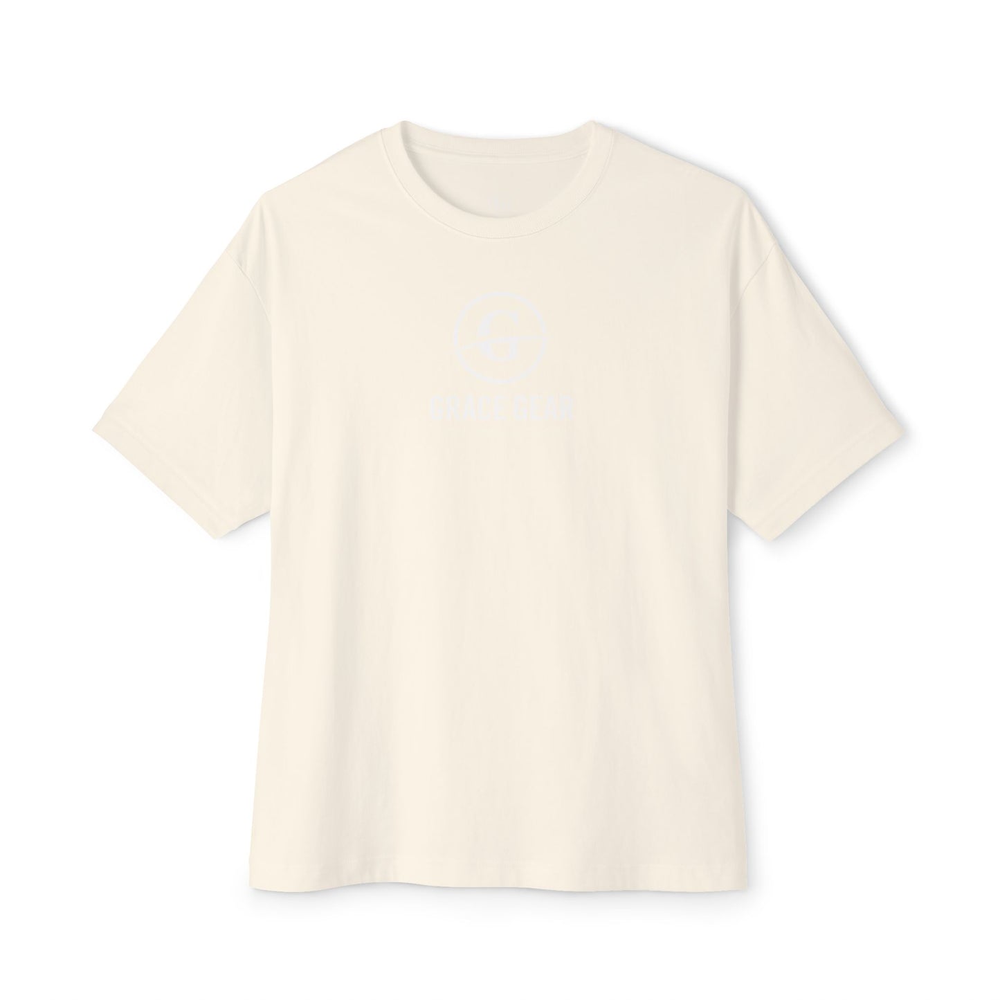 Grace Gear Oversized T-Shirt (White Print)
