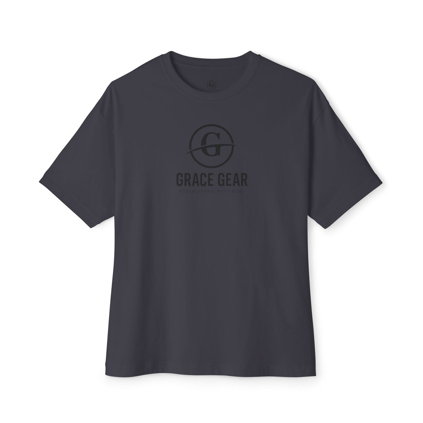 Grace Gear Oversized T-Shirt (Black Print)