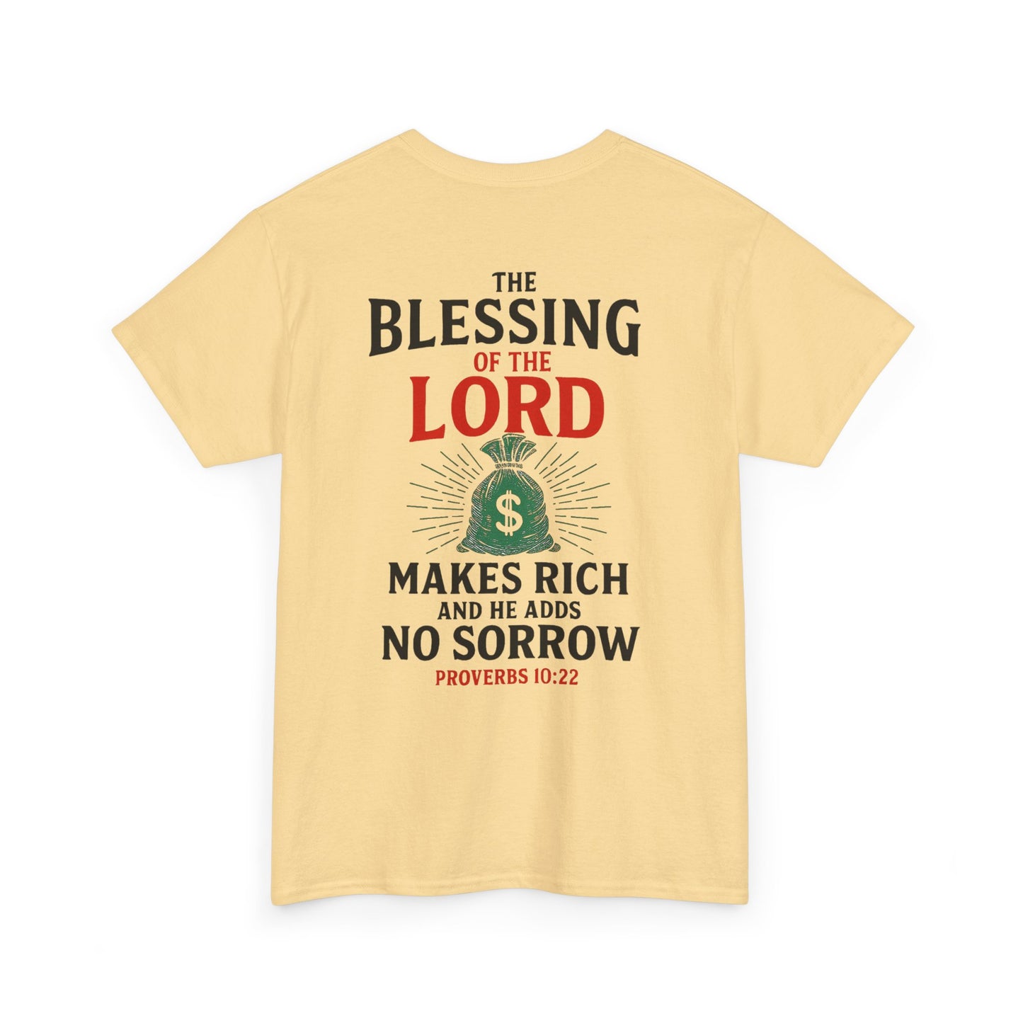 Proverbs 10:22 Graphic T-Shirt