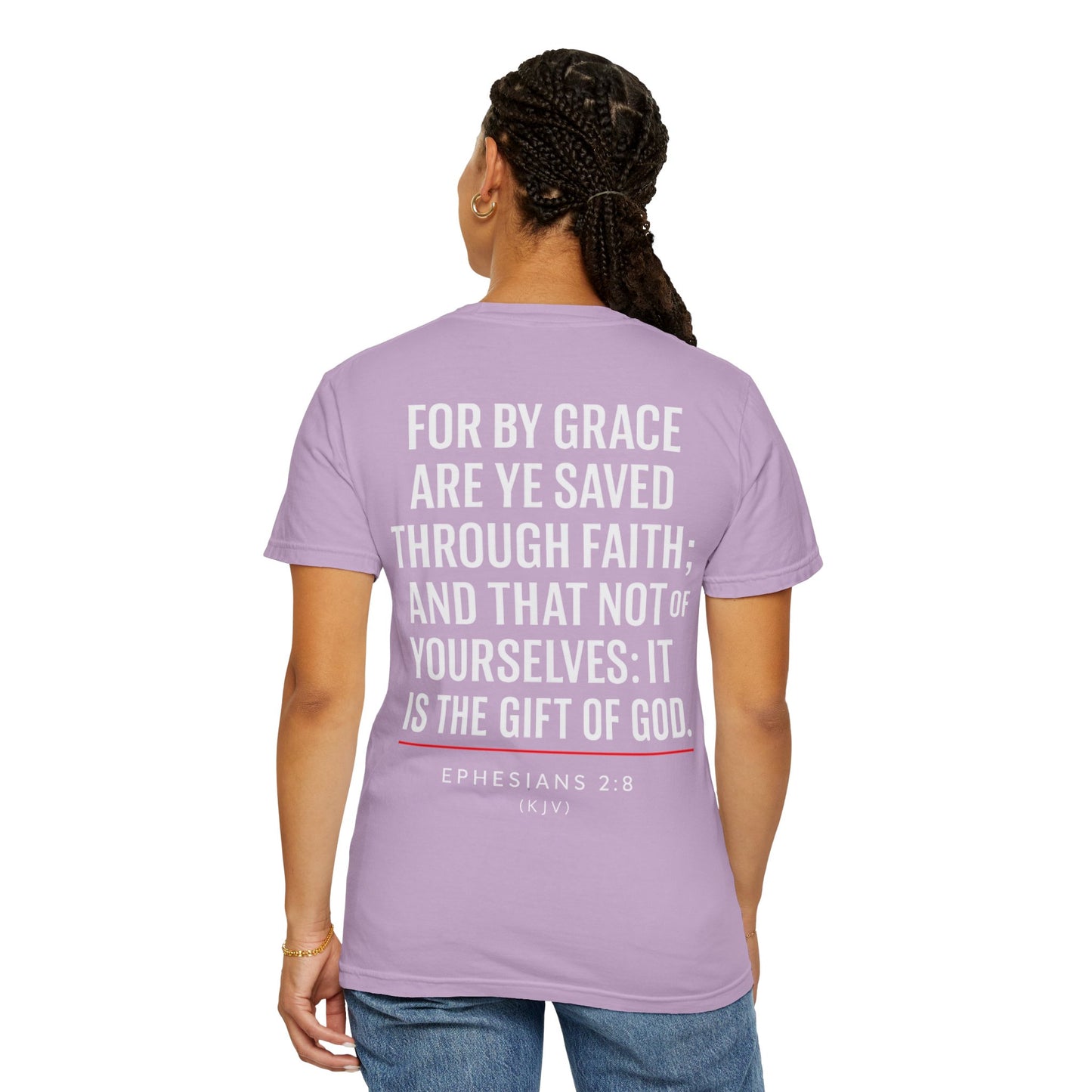Grace Gear Standard T-Shirt (White Print)