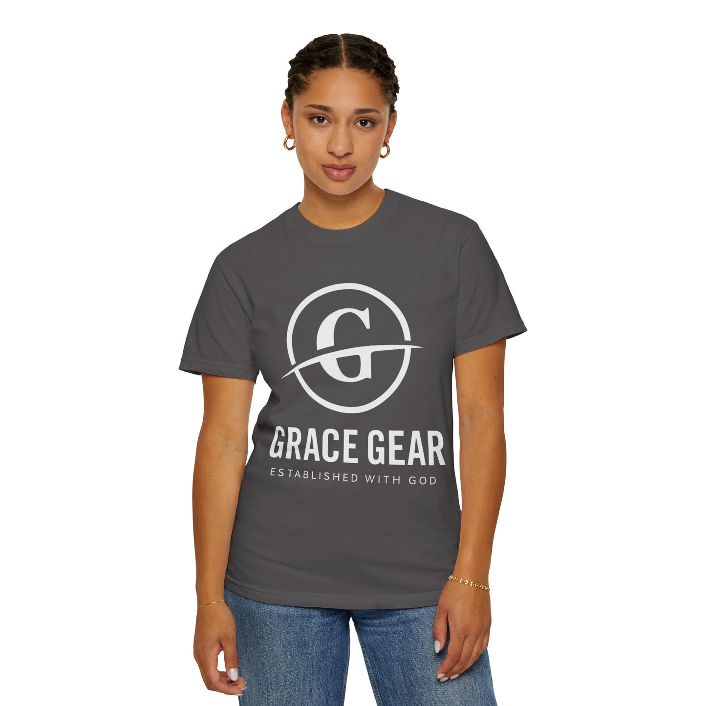 Grace Gear Standard T-Shirt (White Print)