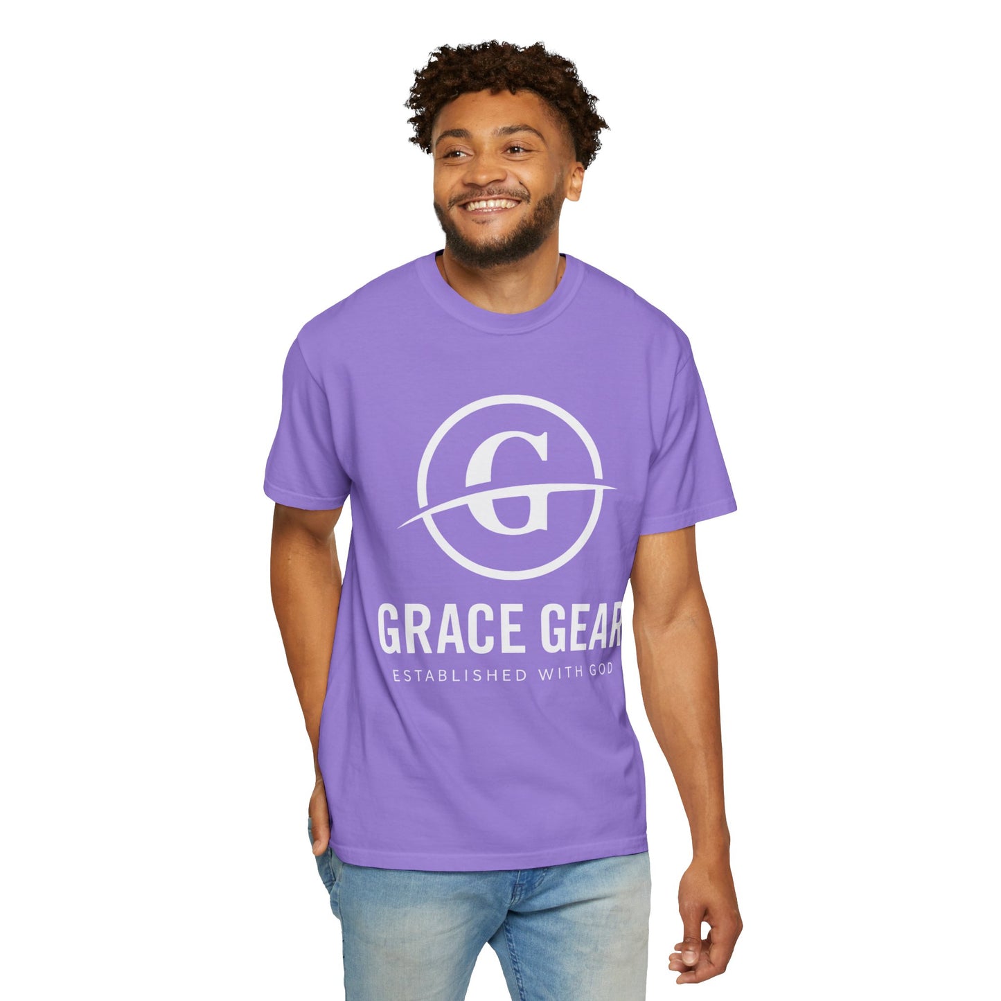 Grace Gear Standard T-Shirt (White Print)
