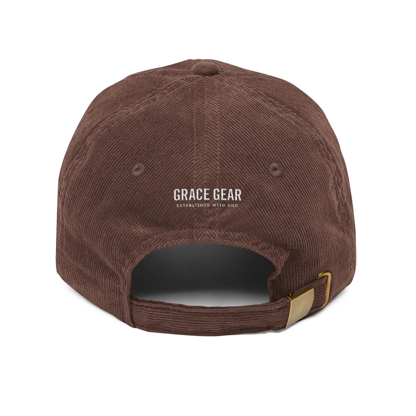 GraceGear Embroidered Corduroy Cap