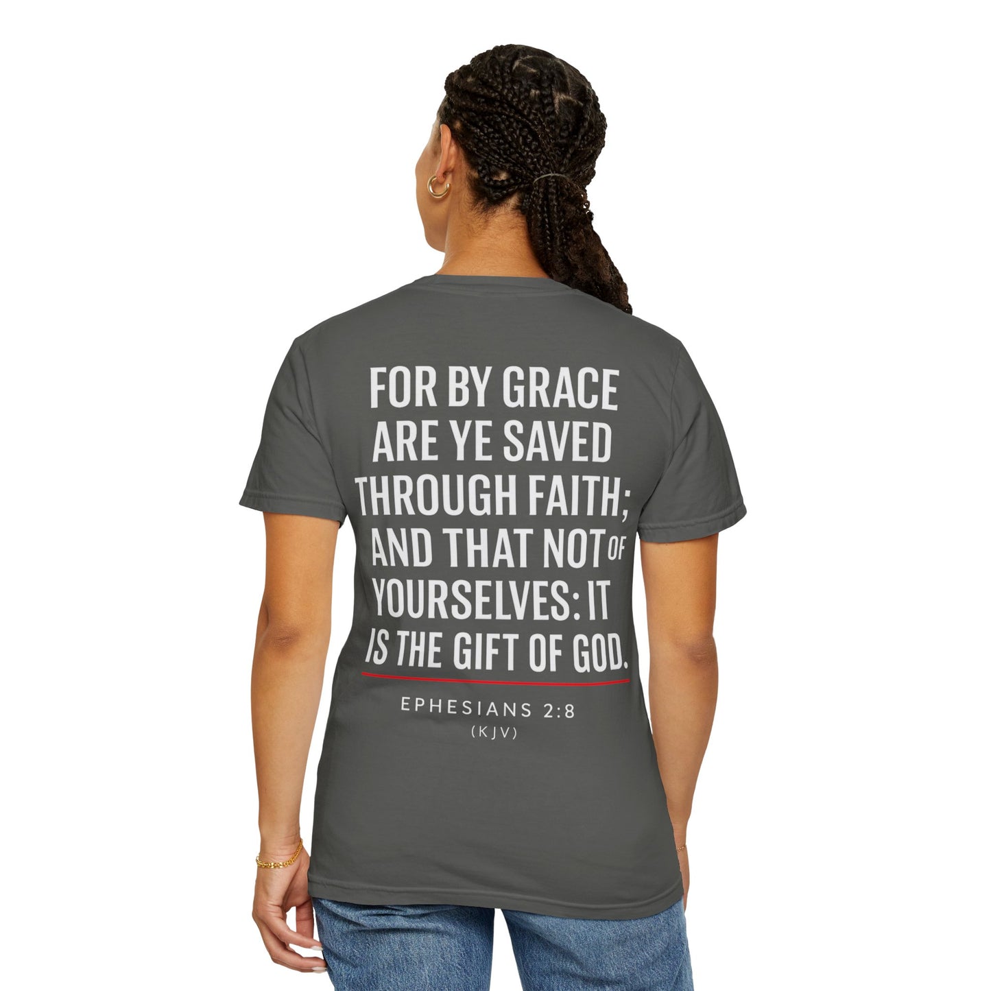 Grace Gear Standard T-Shirt (White Print)