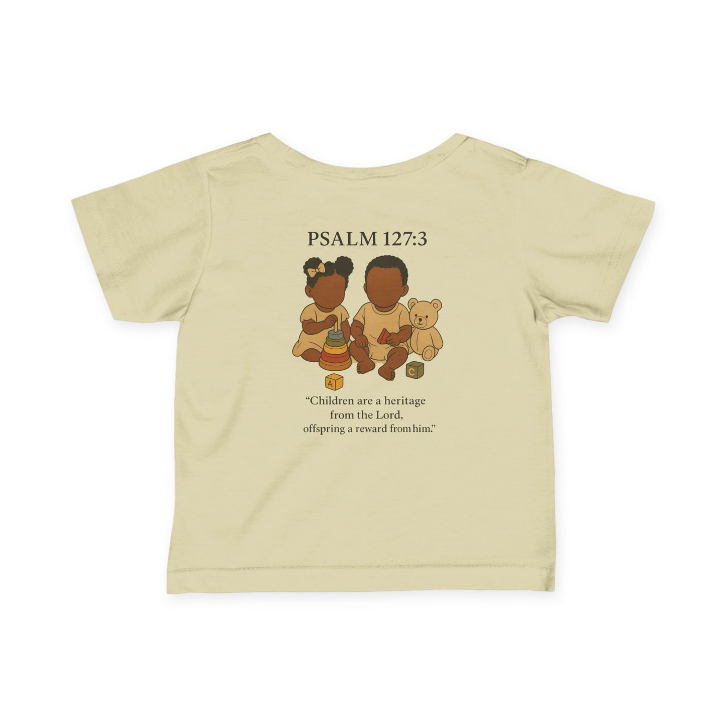 Kids Tee - PSALM 127:3 Christian Streetwear