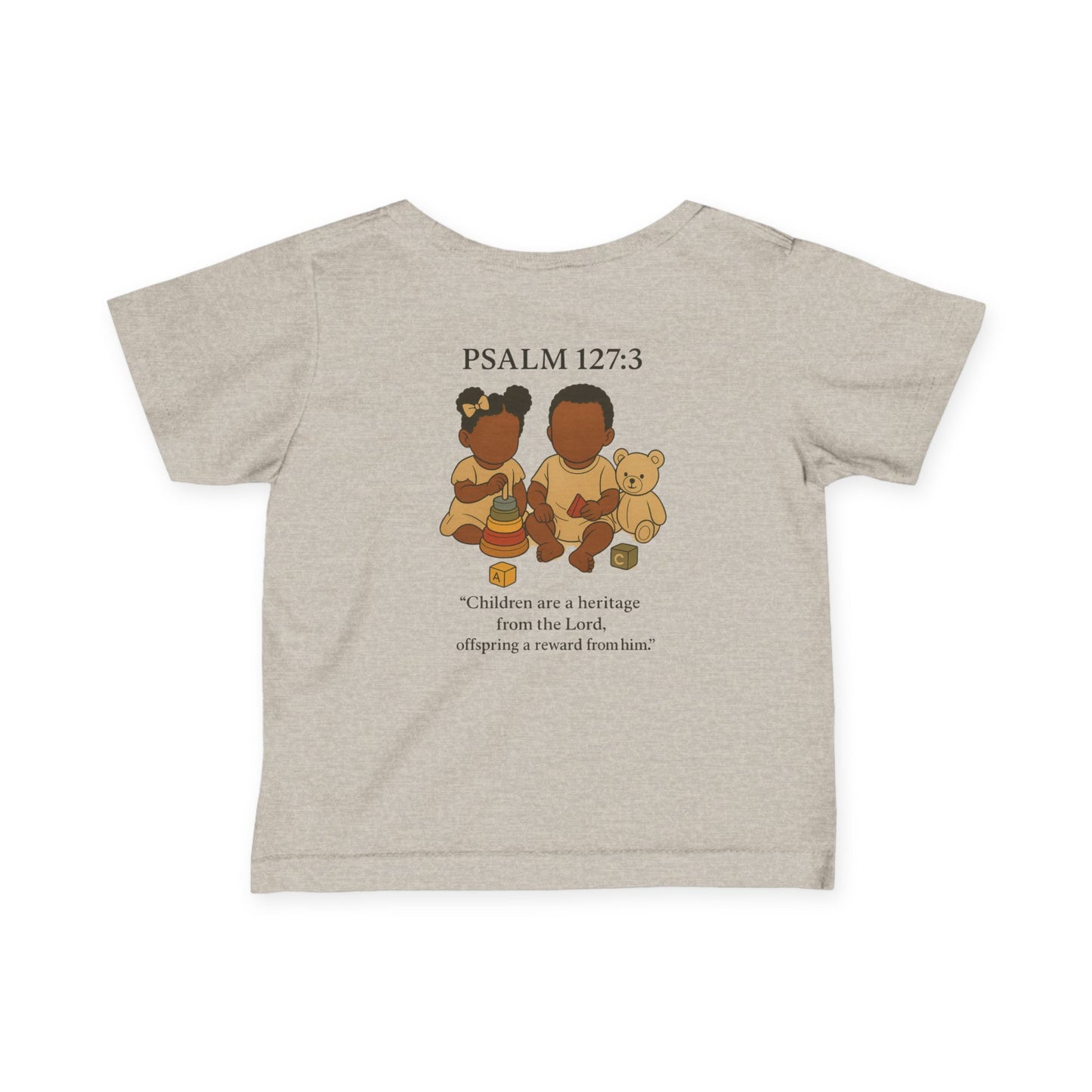 Kids Tee - PSALM 127:3 Christian Streetwear