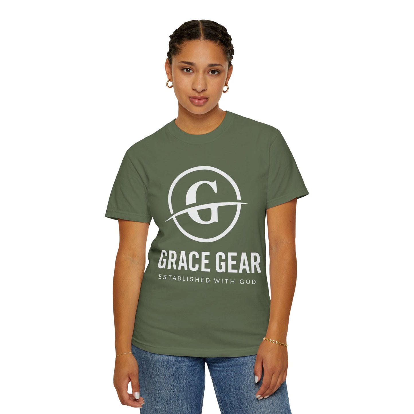 Grace Gear Standard T-Shirt (White Print)