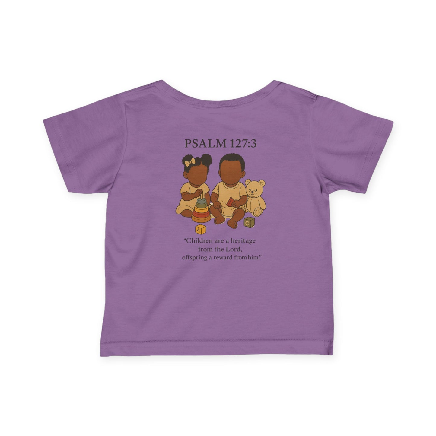 Kids Tee - PSALM 127:3 Christian Streetwear