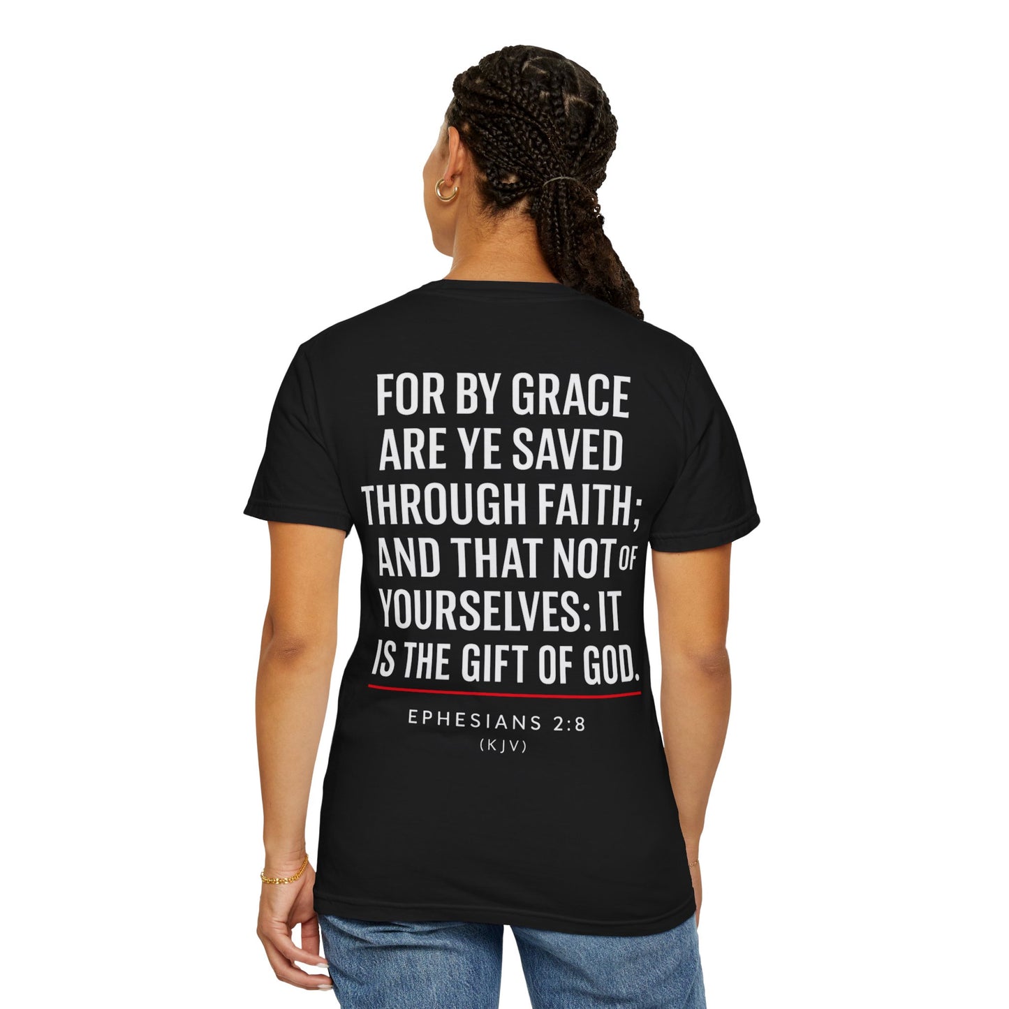 Grace Gear Standard T-Shirt (White Print)