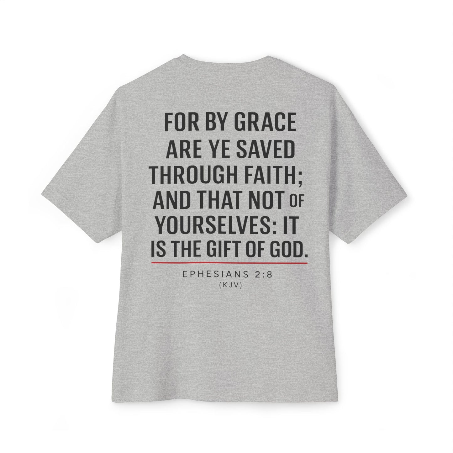 Grace Gear Oversized T-Shirt (Black Print)