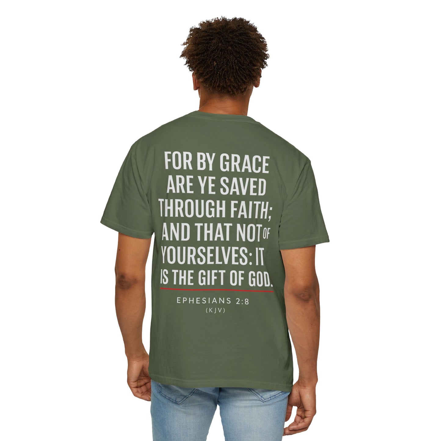 Grace Gear Standard T-Shirt (White Print)