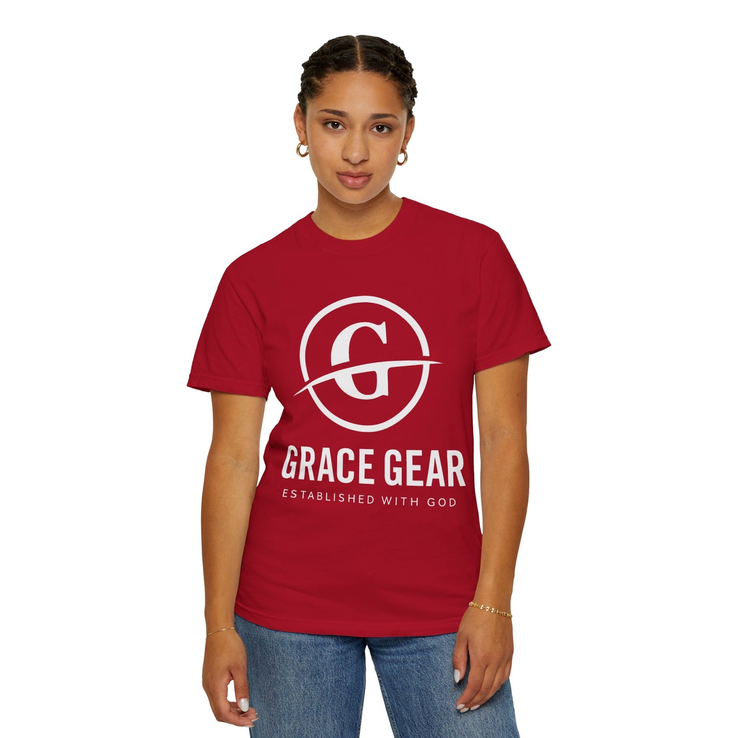 Grace Gear Standard T-Shirt (White Print)