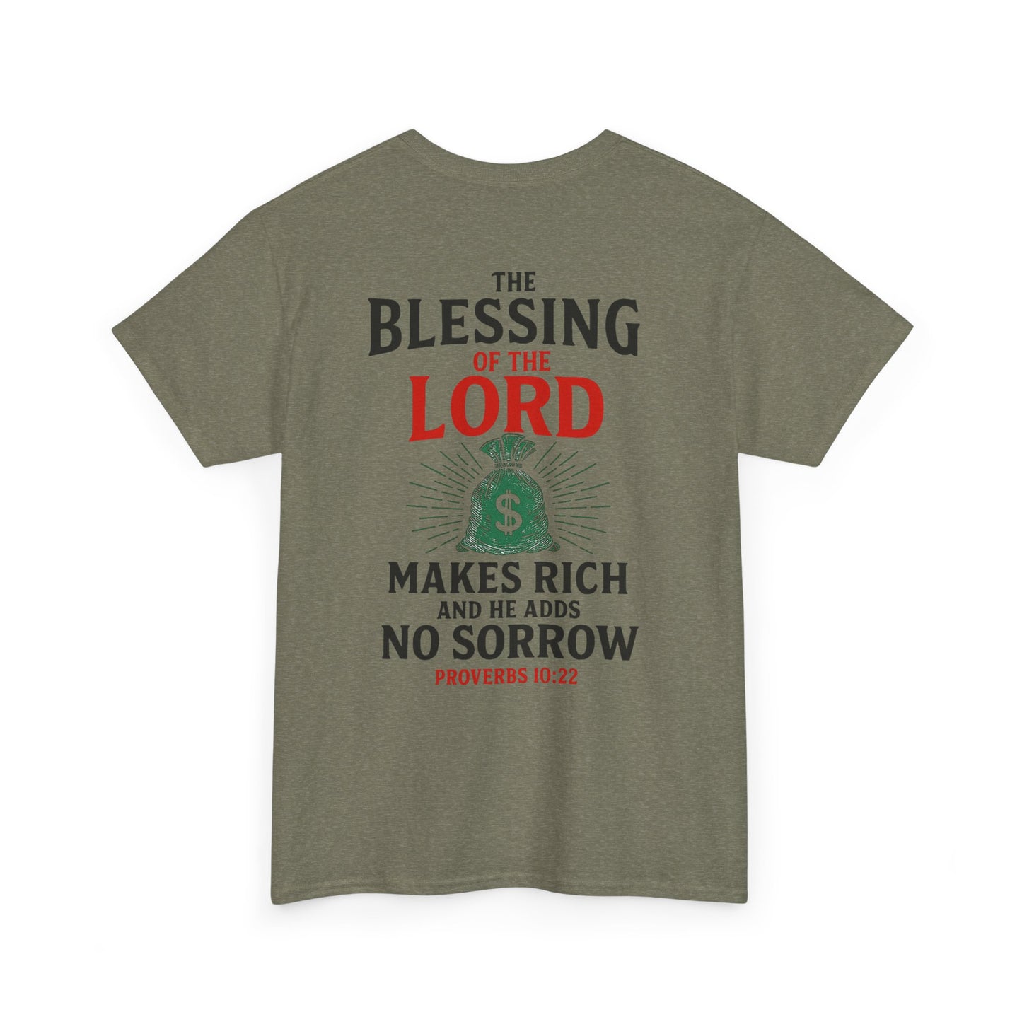 Proverbs 10:22 Graphic T-Shirt