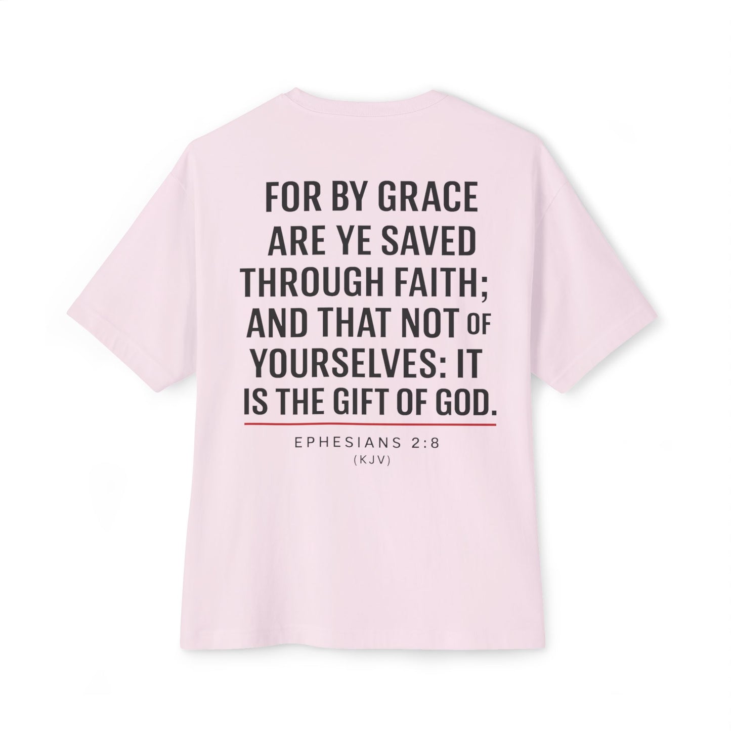 Grace Gear Oversized T-Shirt (Black Print)