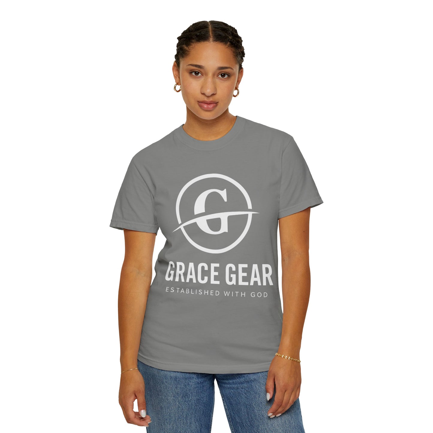 Grace Gear Standard T-Shirt (White Print)