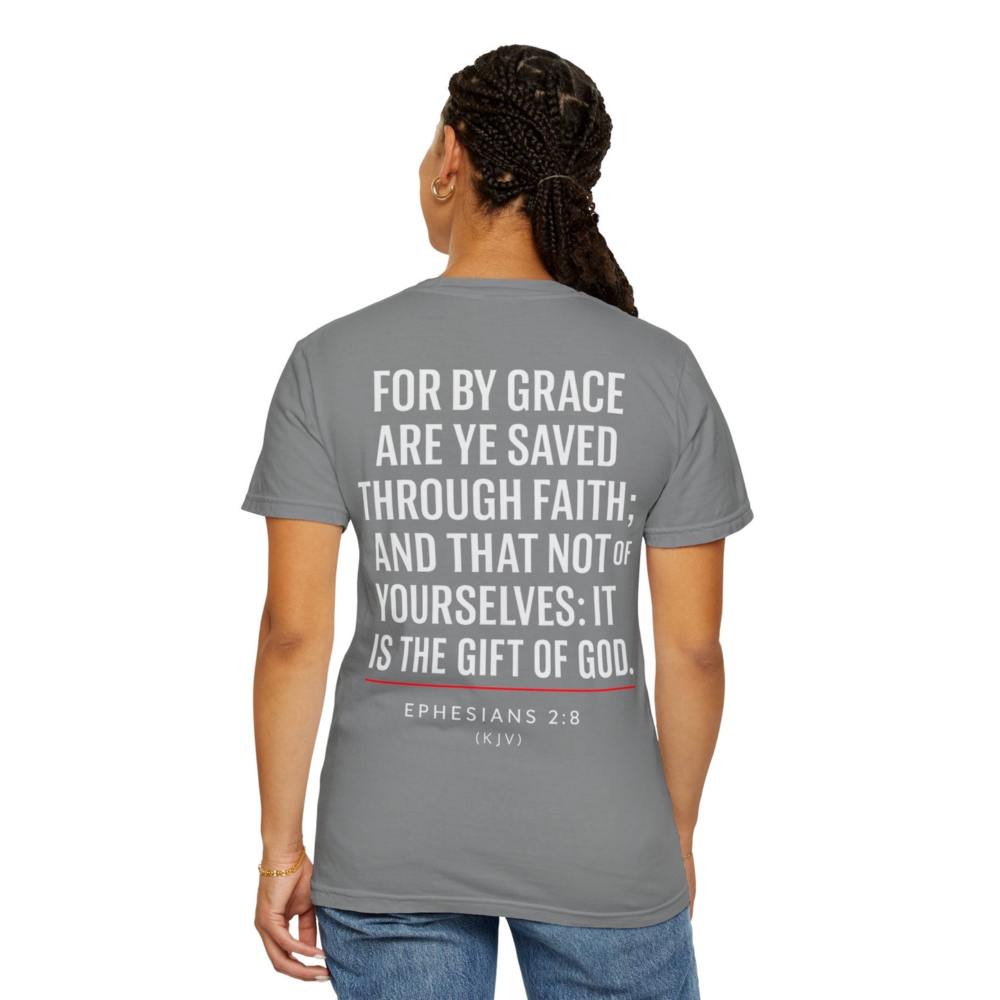Grace Gear Standard T-Shirt (White Print)