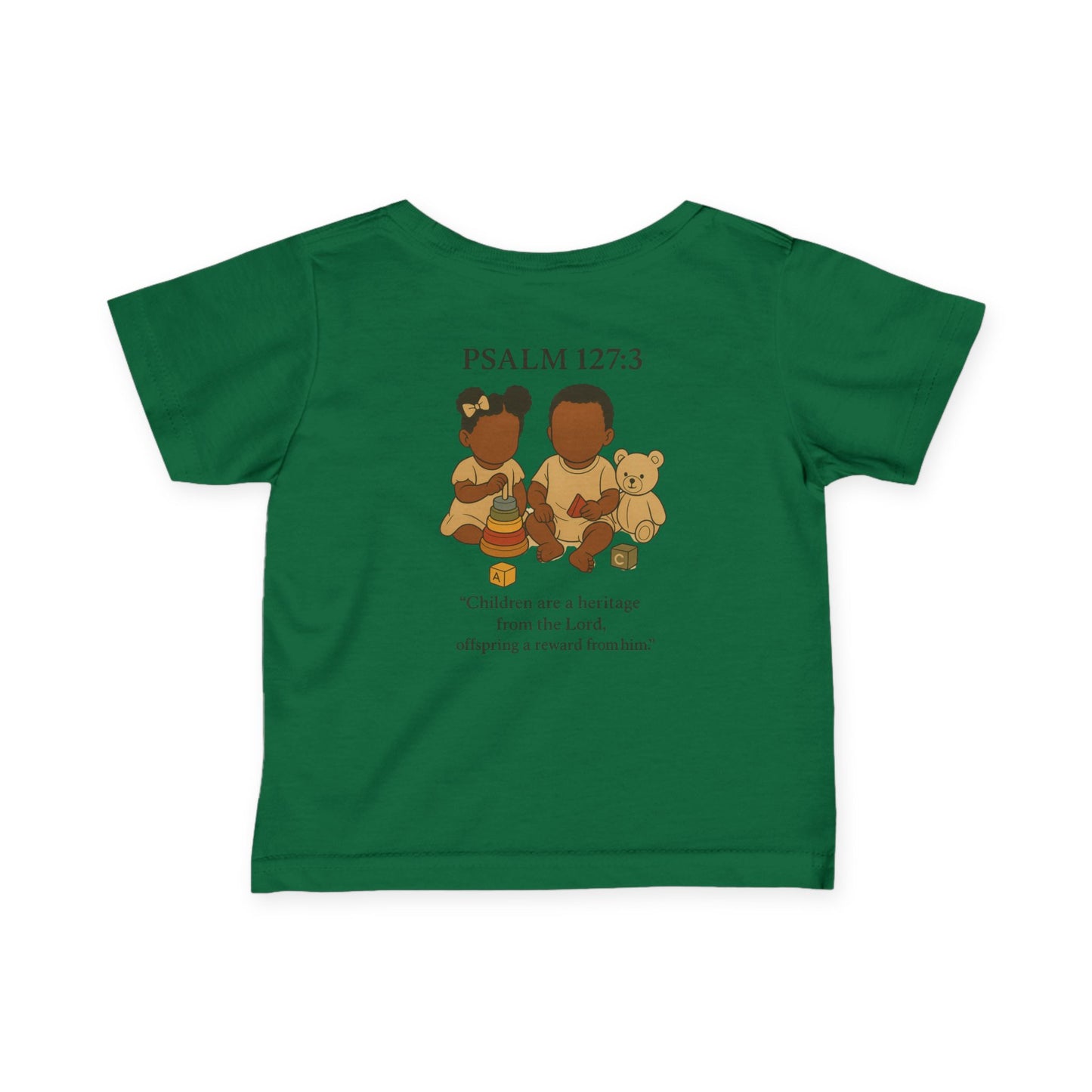 Kids Tee - PSALM 127:3 Christian Streetwear