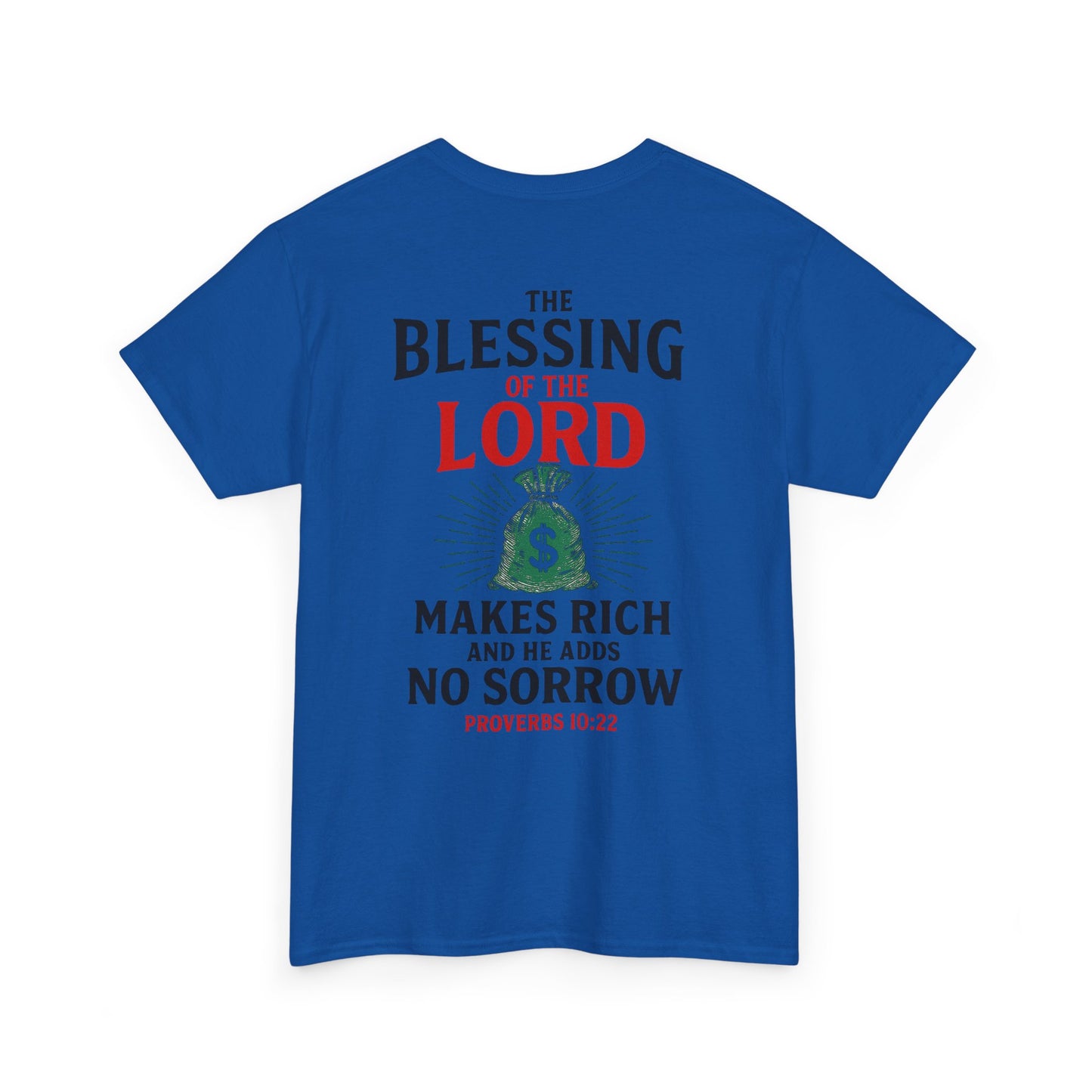 Proverbs 10:22 Graphic T-Shirt