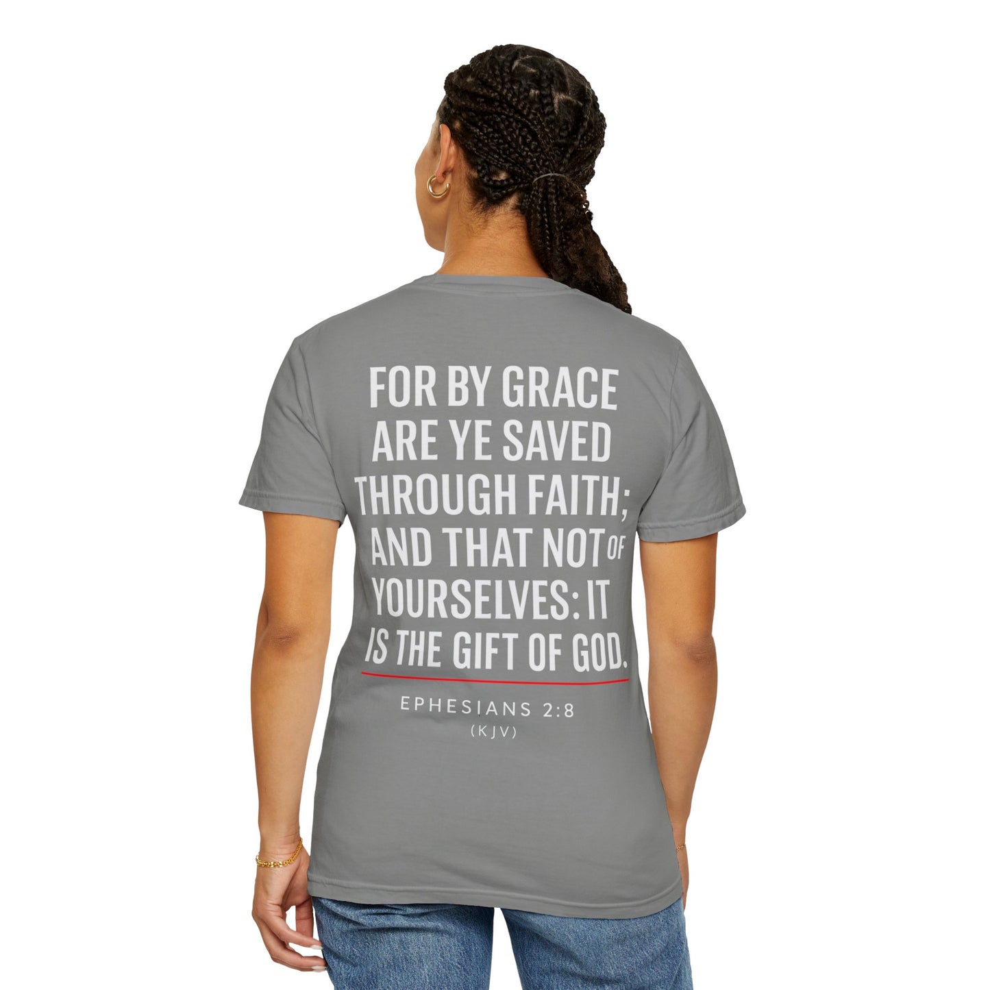 Grace Gear Standard T-Shirt (White Print)