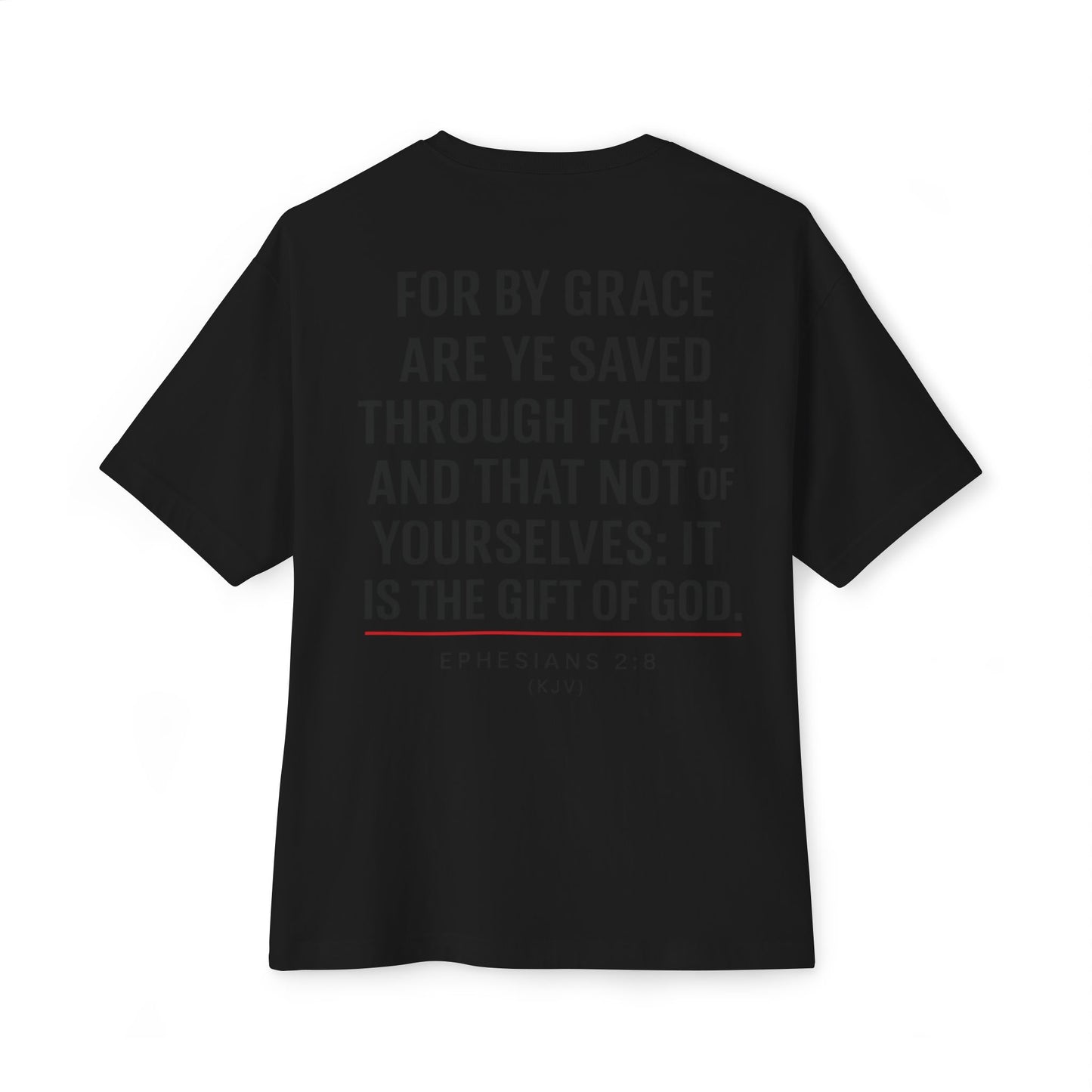 Grace Gear Oversized T-Shirt (Black Print)