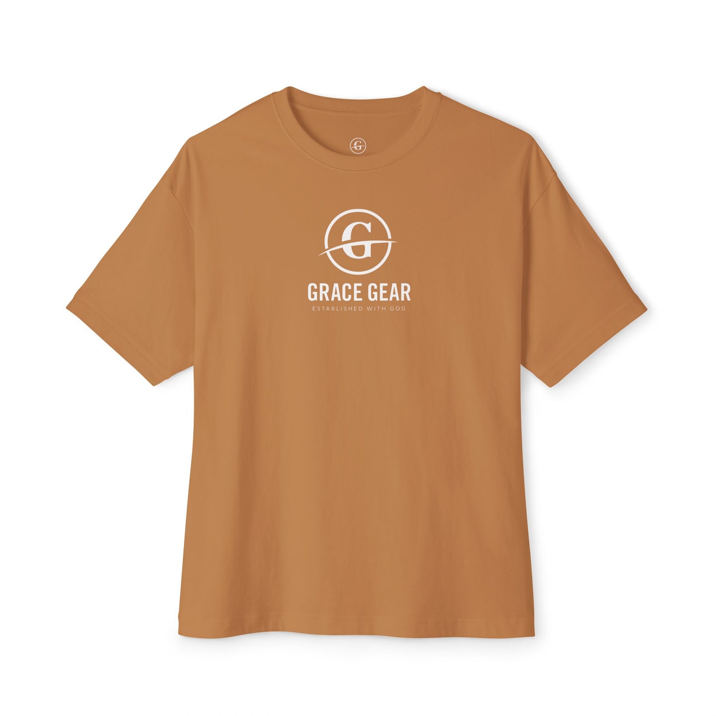Grace Gear Oversized T-Shirt (White Print)