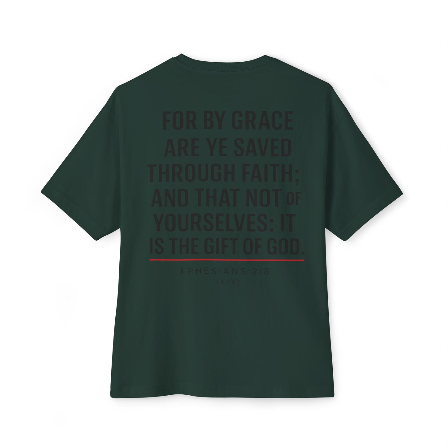 Grace Gear Oversized T-Shirt (Black Print)
