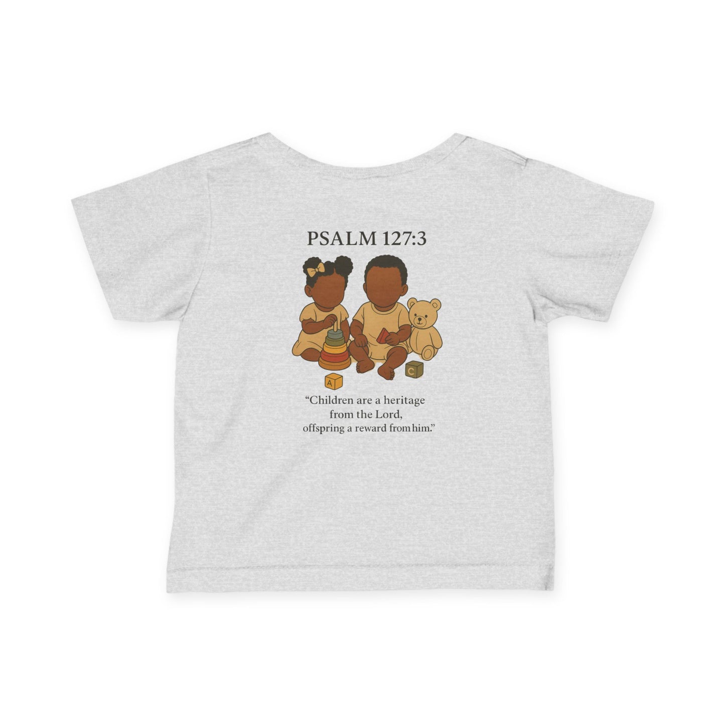 Kids Tee - PSALM 127:3 Christian Streetwear