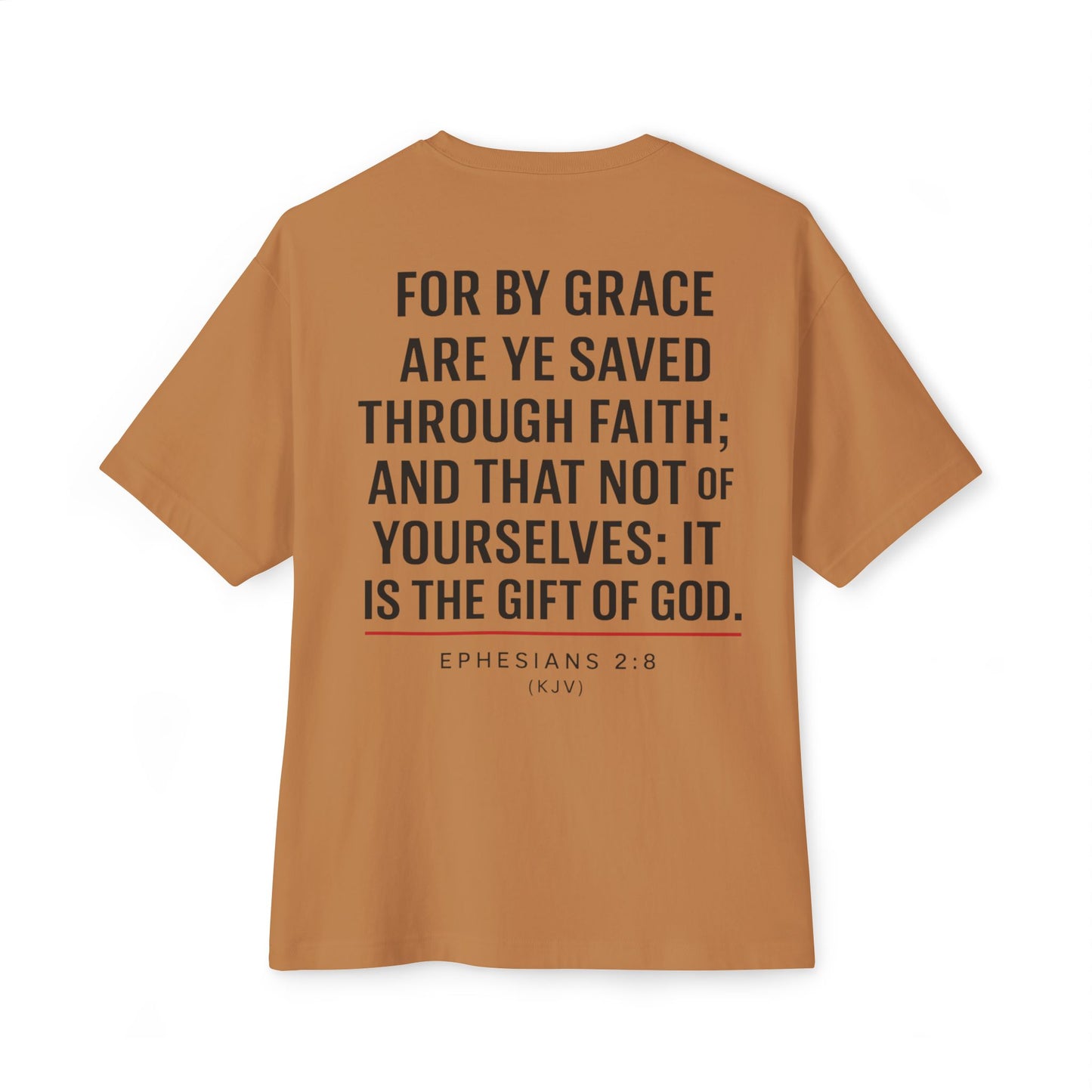 Grace Gear Oversized T-Shirt (Black Print)