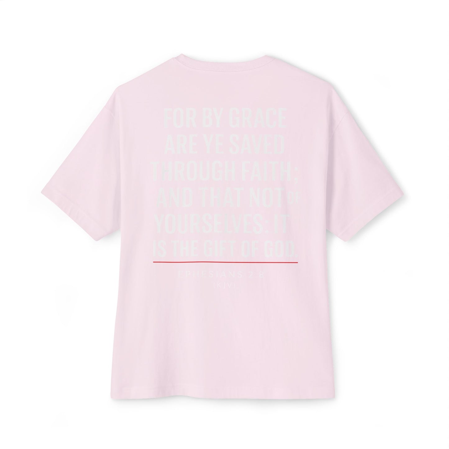 Grace Gear Oversized T-Shirt (White Print)