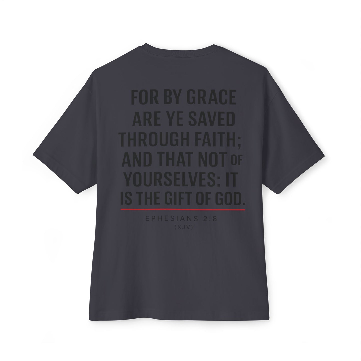 Grace Gear Oversized T-Shirt (Black Print)