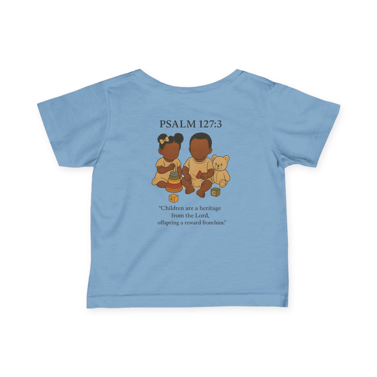 Kids Tee - PSALM 127:3 Christian Streetwear