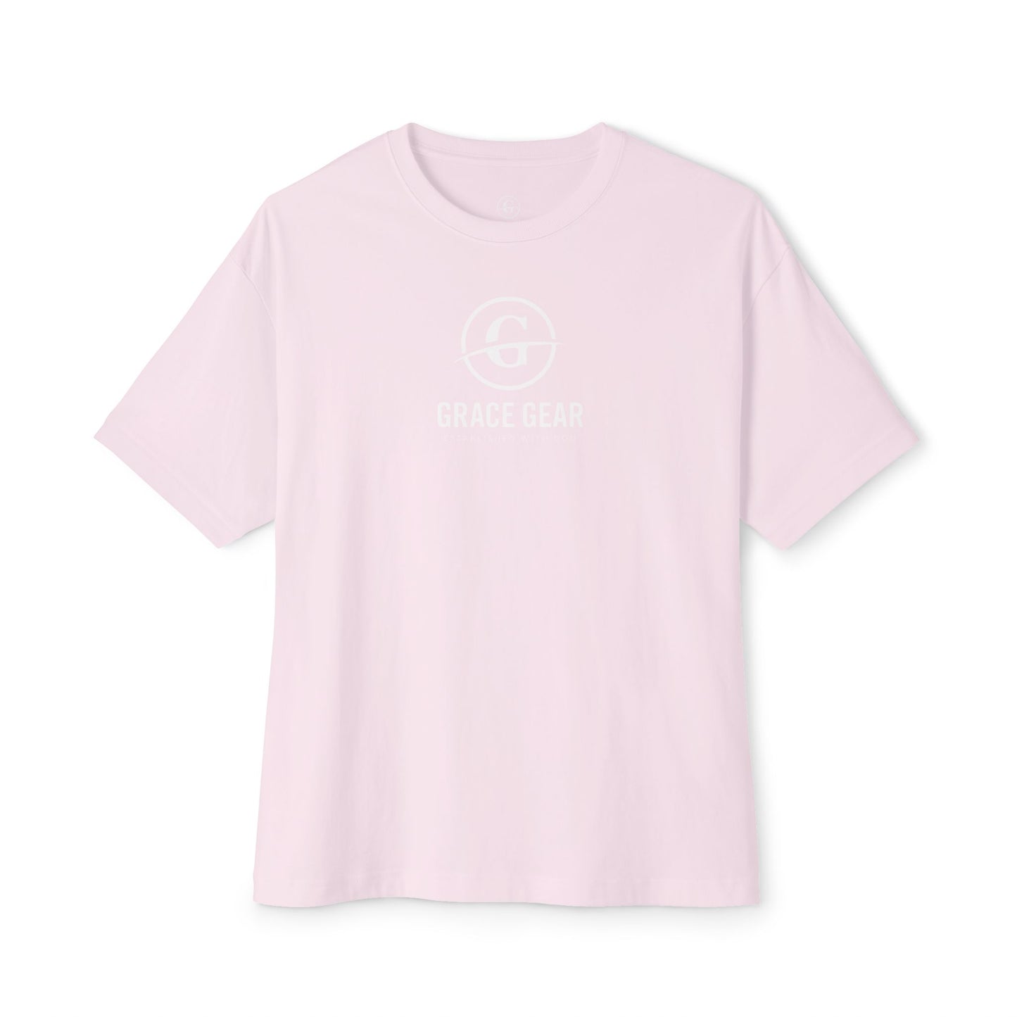 Grace Gear Oversized T-Shirt (White Print)