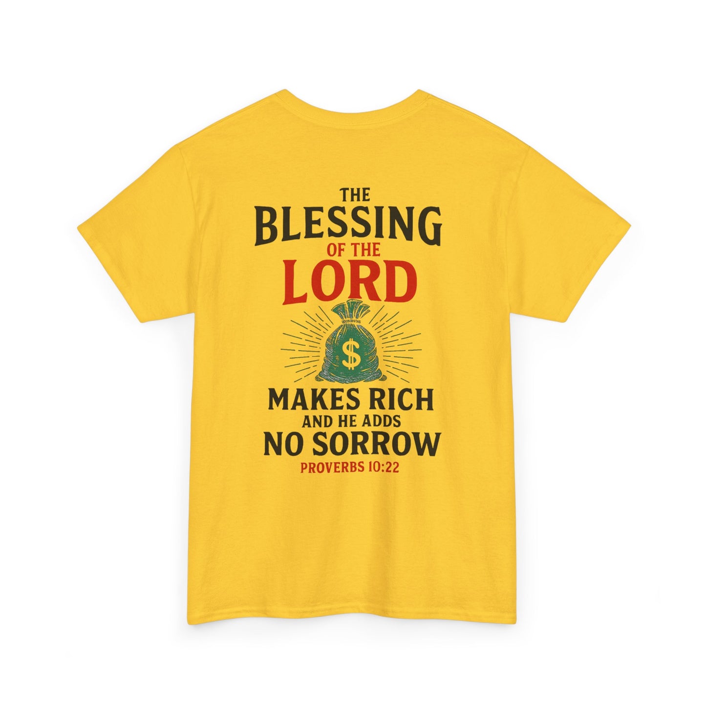 Proverbs 10:22 Graphic T-Shirt