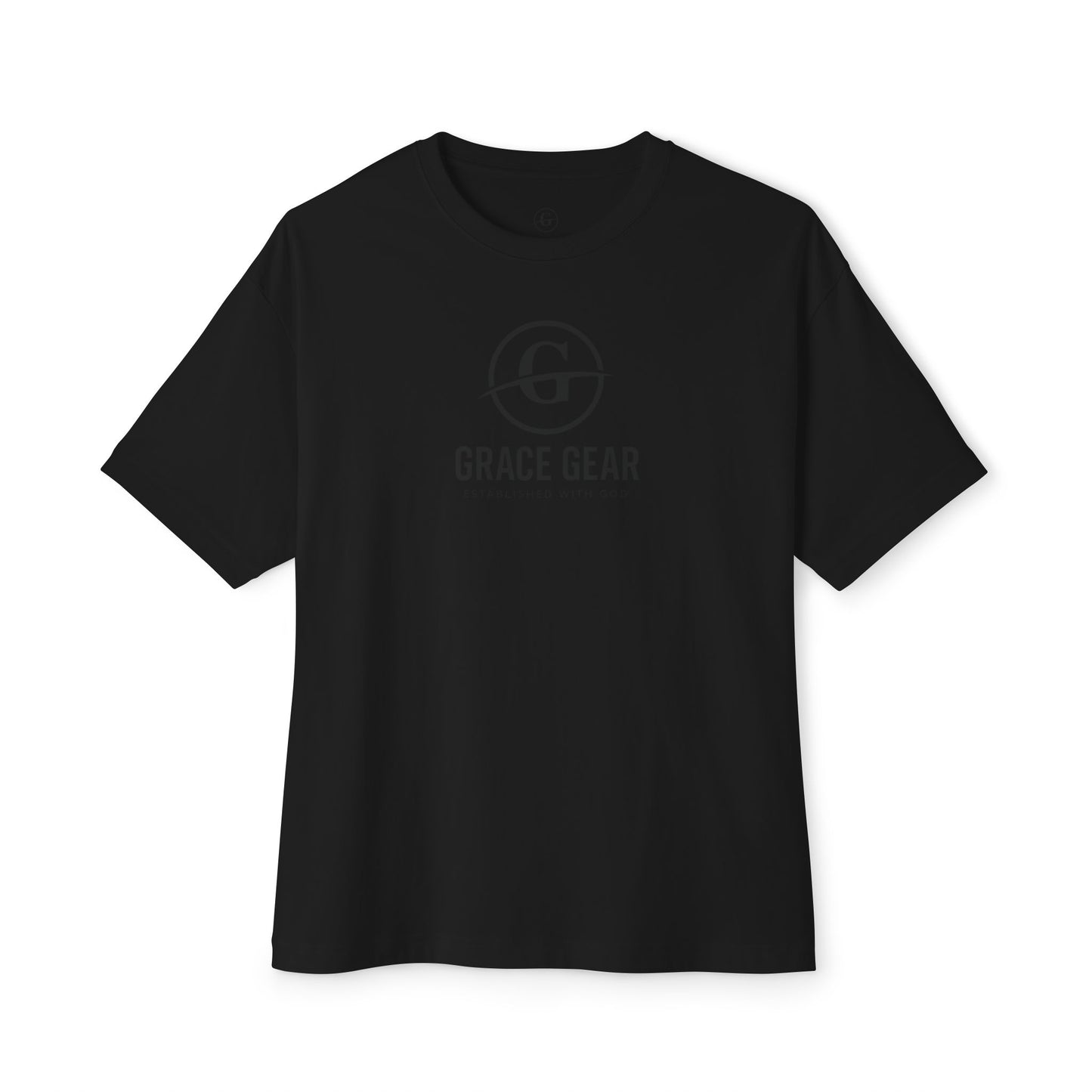 Grace Gear Oversized T-Shirt (Black Print)