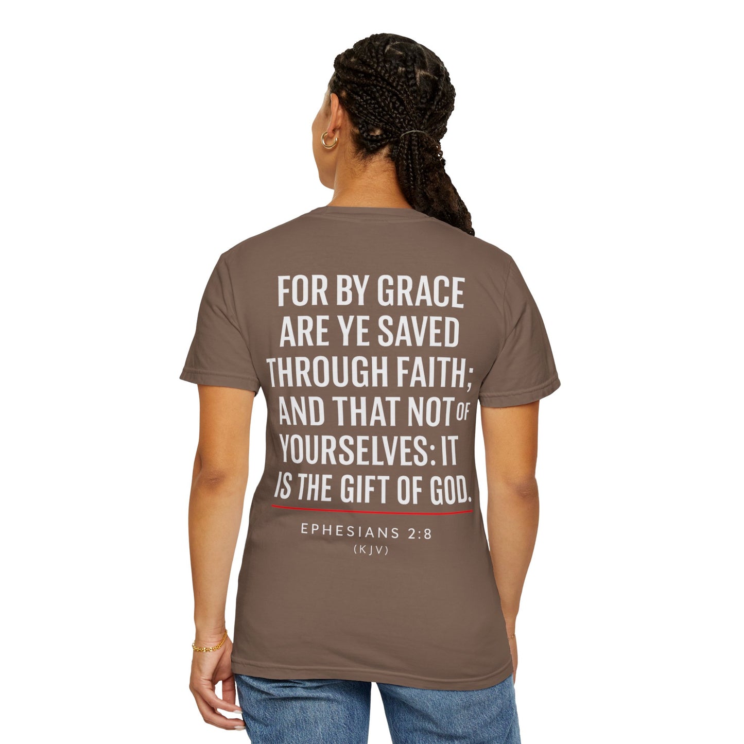 Grace Gear Standard T-Shirt (White Print)