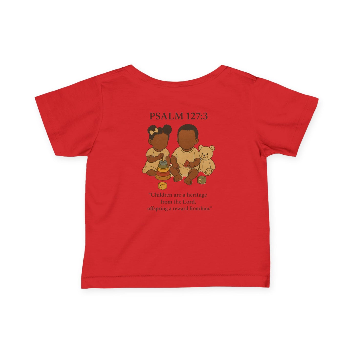 Kids Tee - PSALM 127:3 Christian Streetwear