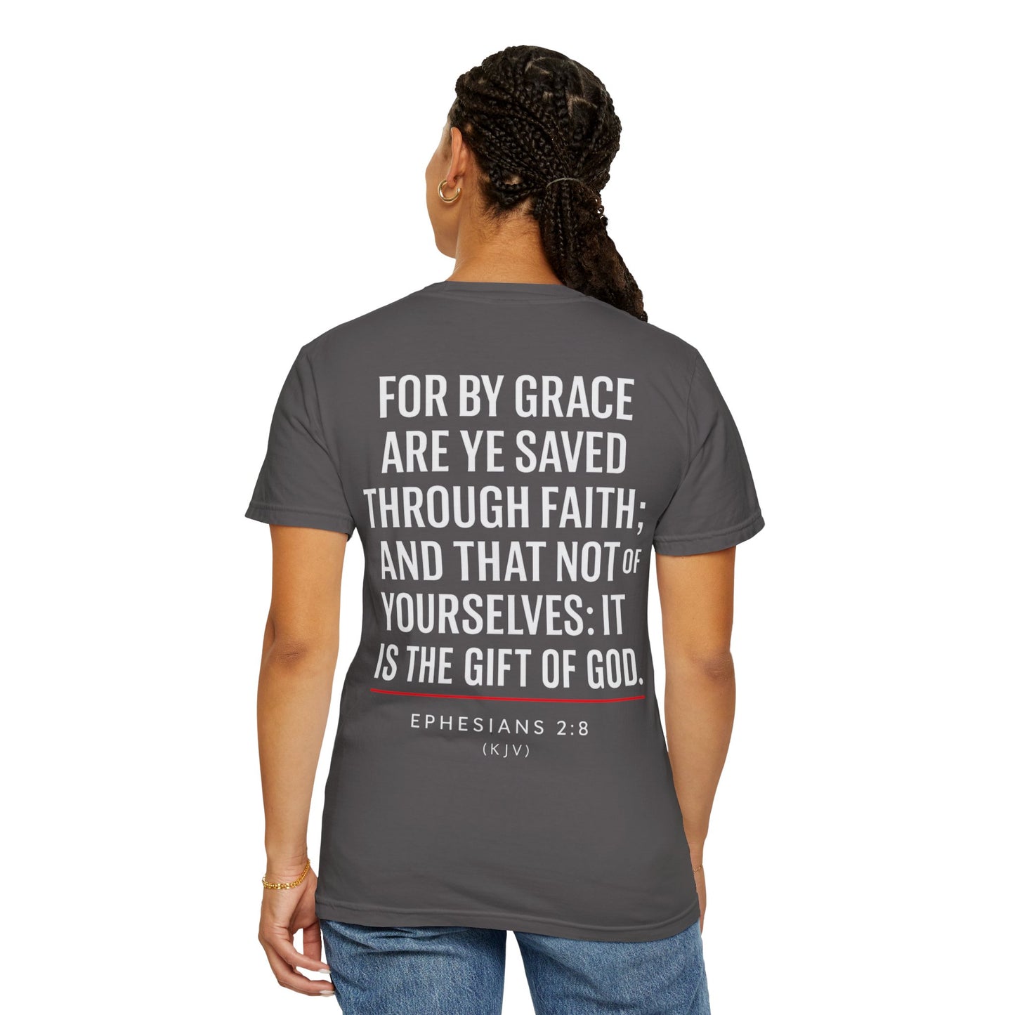 Grace Gear Standard T-Shirt (White Print)