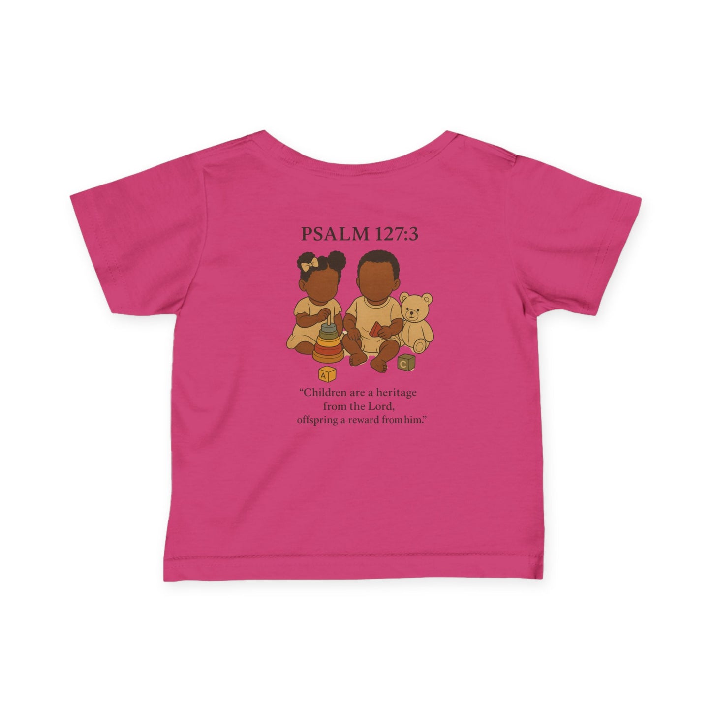Kids Tee - PSALM 127:3 Christian Streetwear