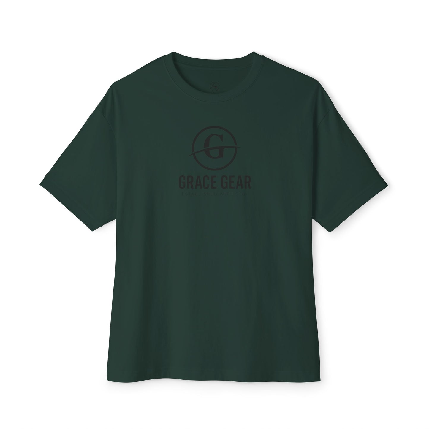 Grace Gear Oversized T-Shirt (Black Print)