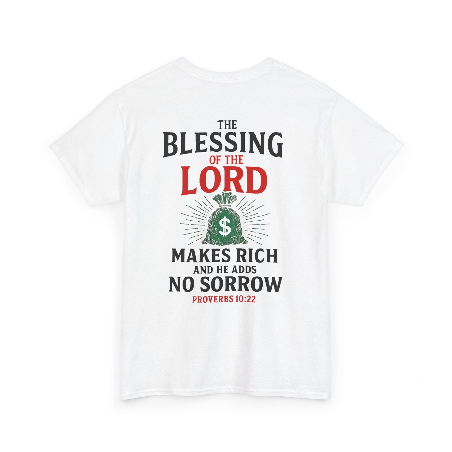 Proverbs 10:22 Graphic T-Shirt