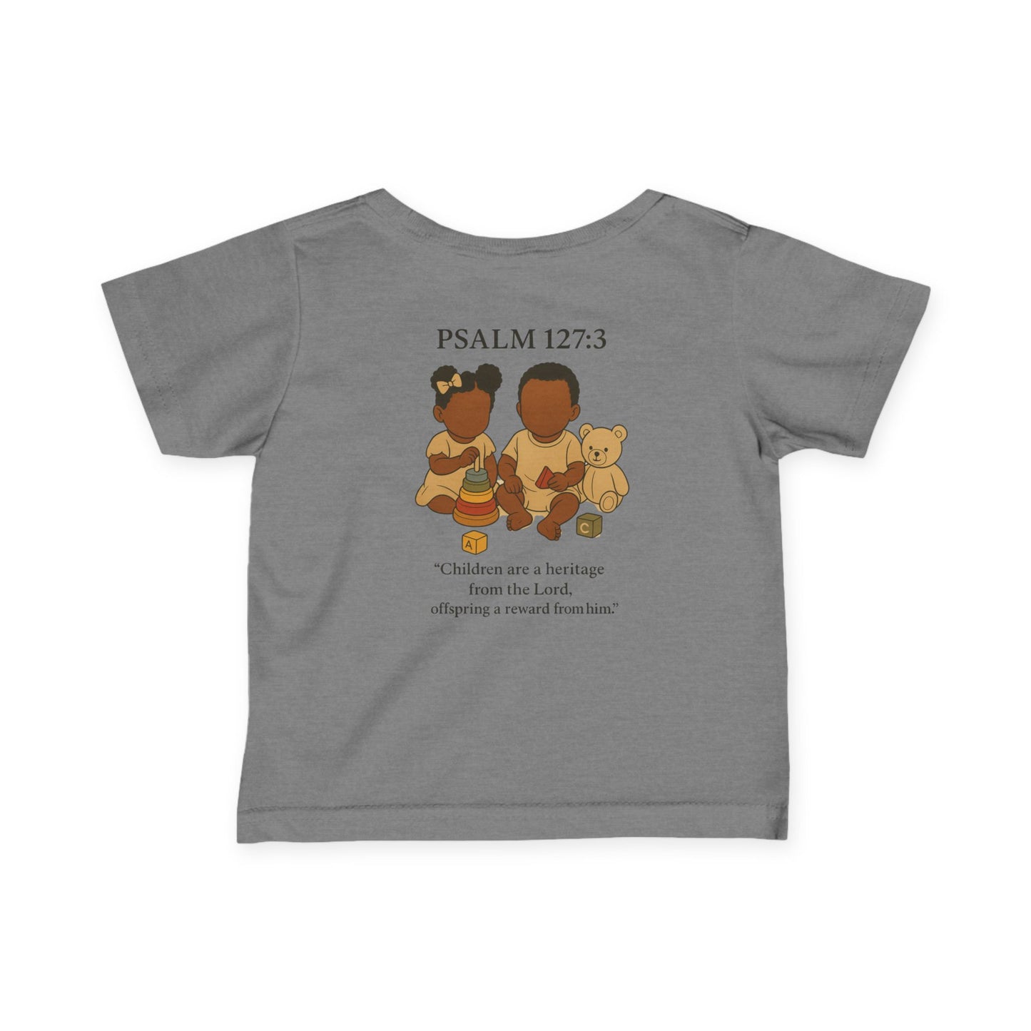 Kids Tee - PSALM 127:3 Christian Streetwear