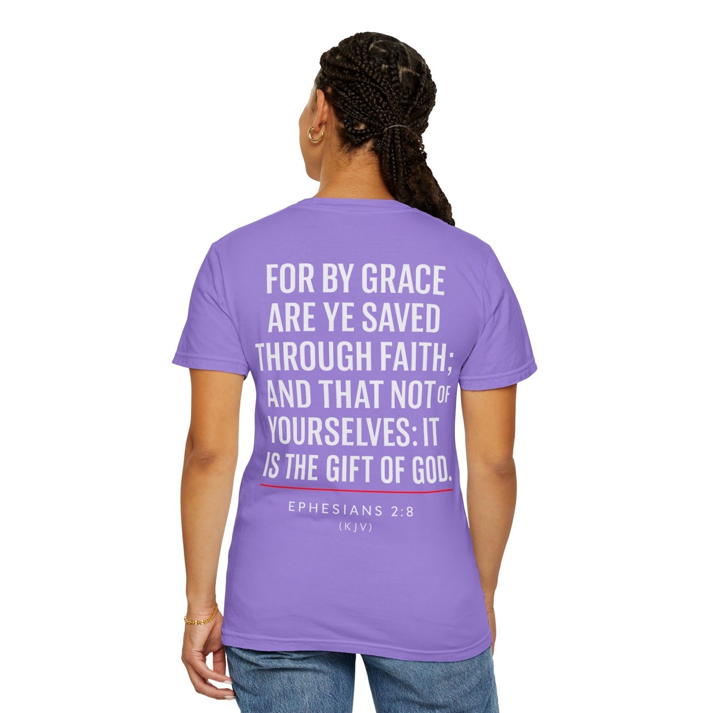 Grace Gear Standard T-Shirt (White Print)
